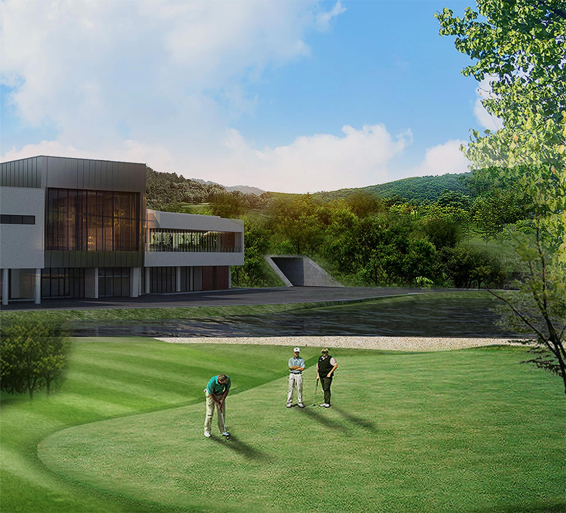 Golf CC Background Image